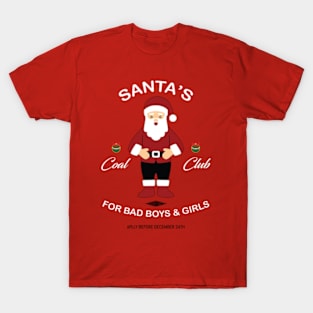 Santa's Coal Club T-Shirt